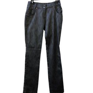 EKLE gray straight leg denim jeans size 10